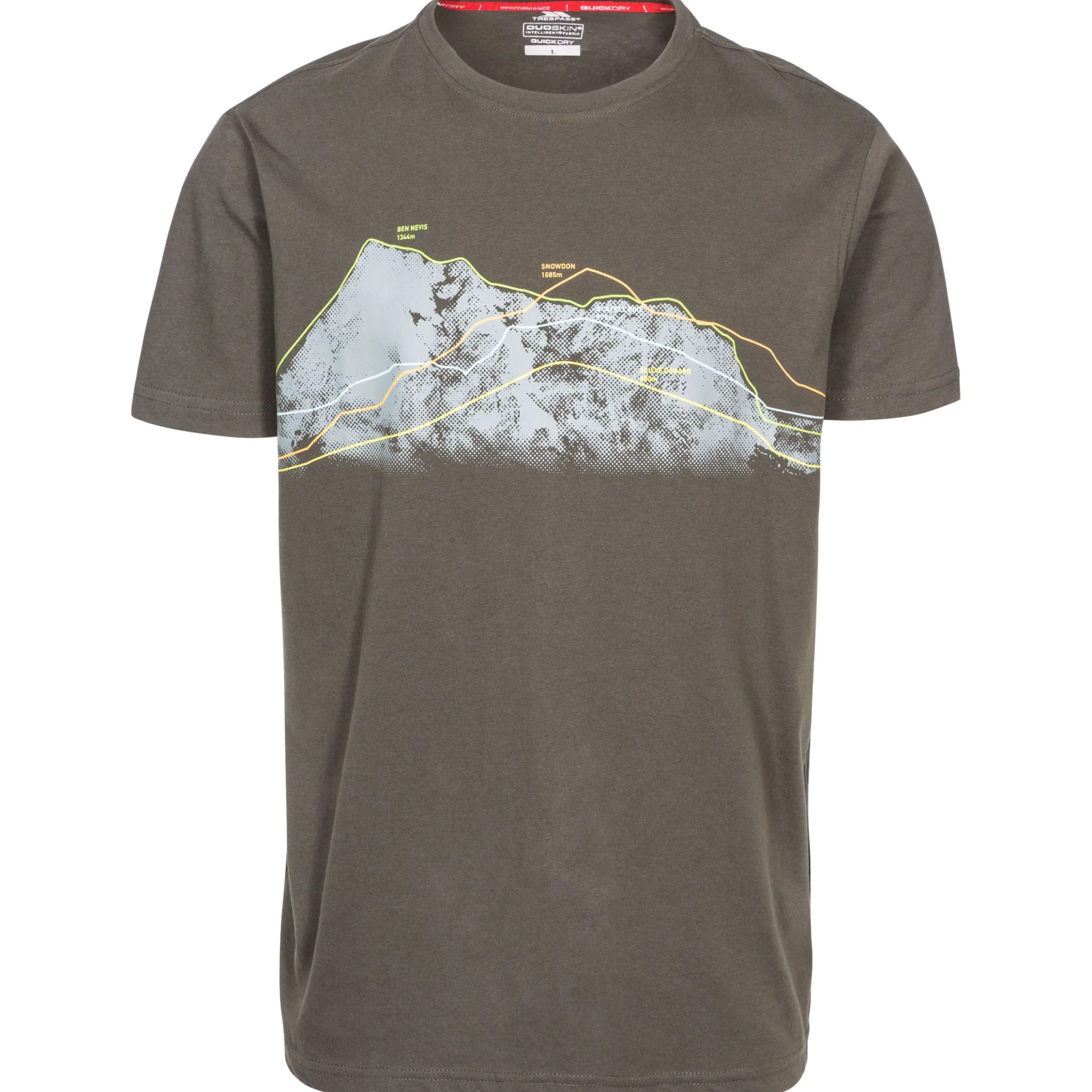 Trespass Men's Printed Casual T-shirt Cashing