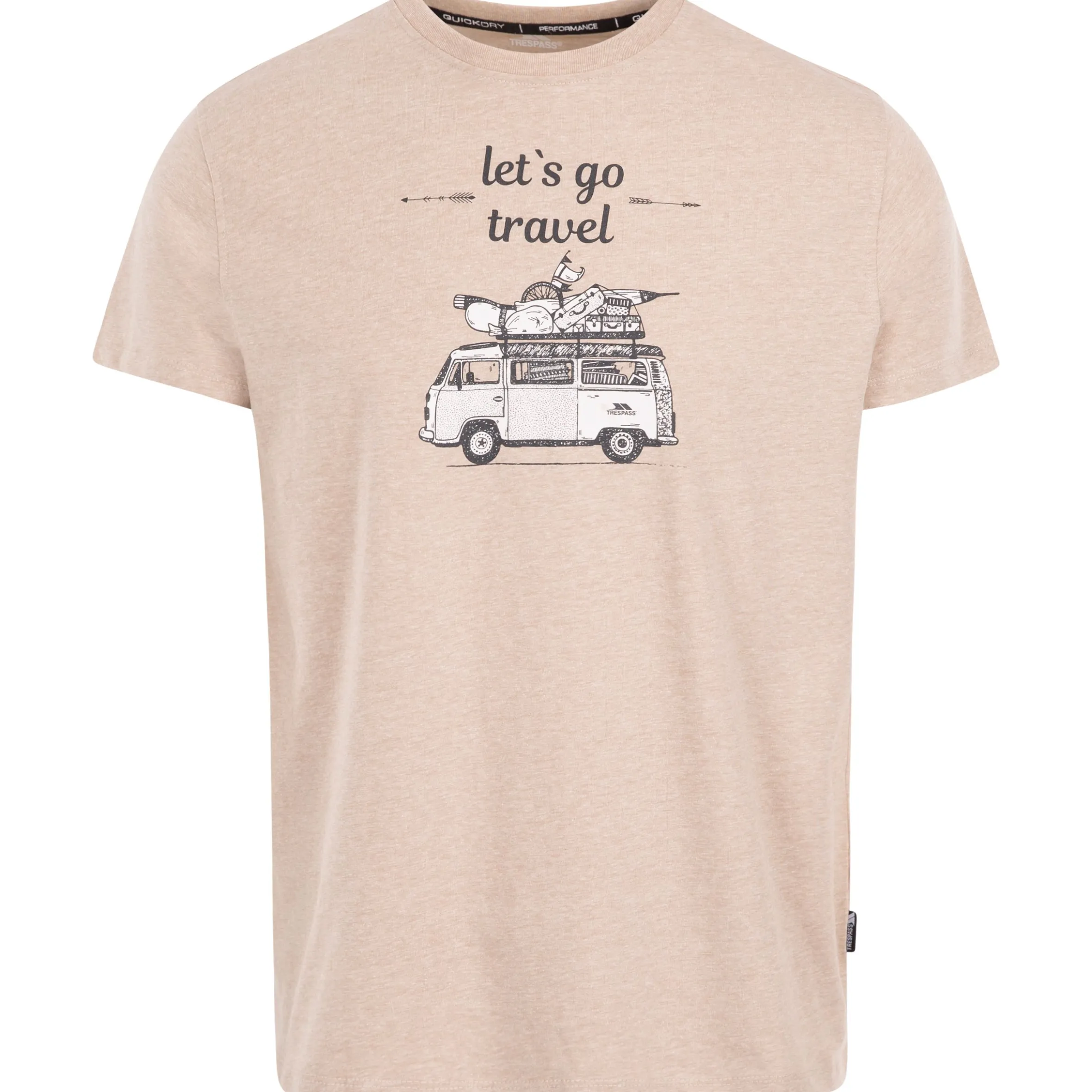 Trespass Men's Printed Casual T-shirt Motorway