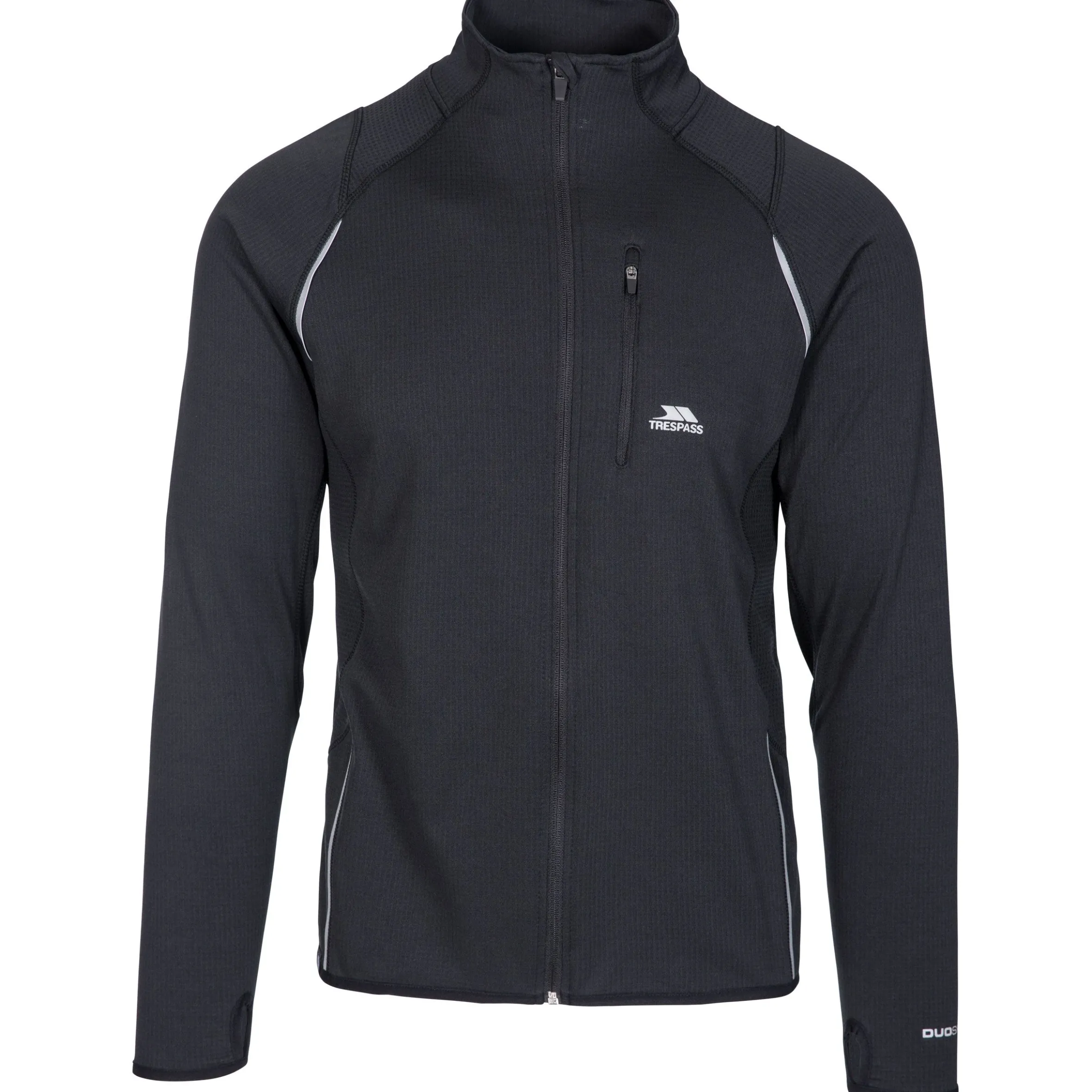 Trespass Men's Quick Dry Active Jacket Whiten