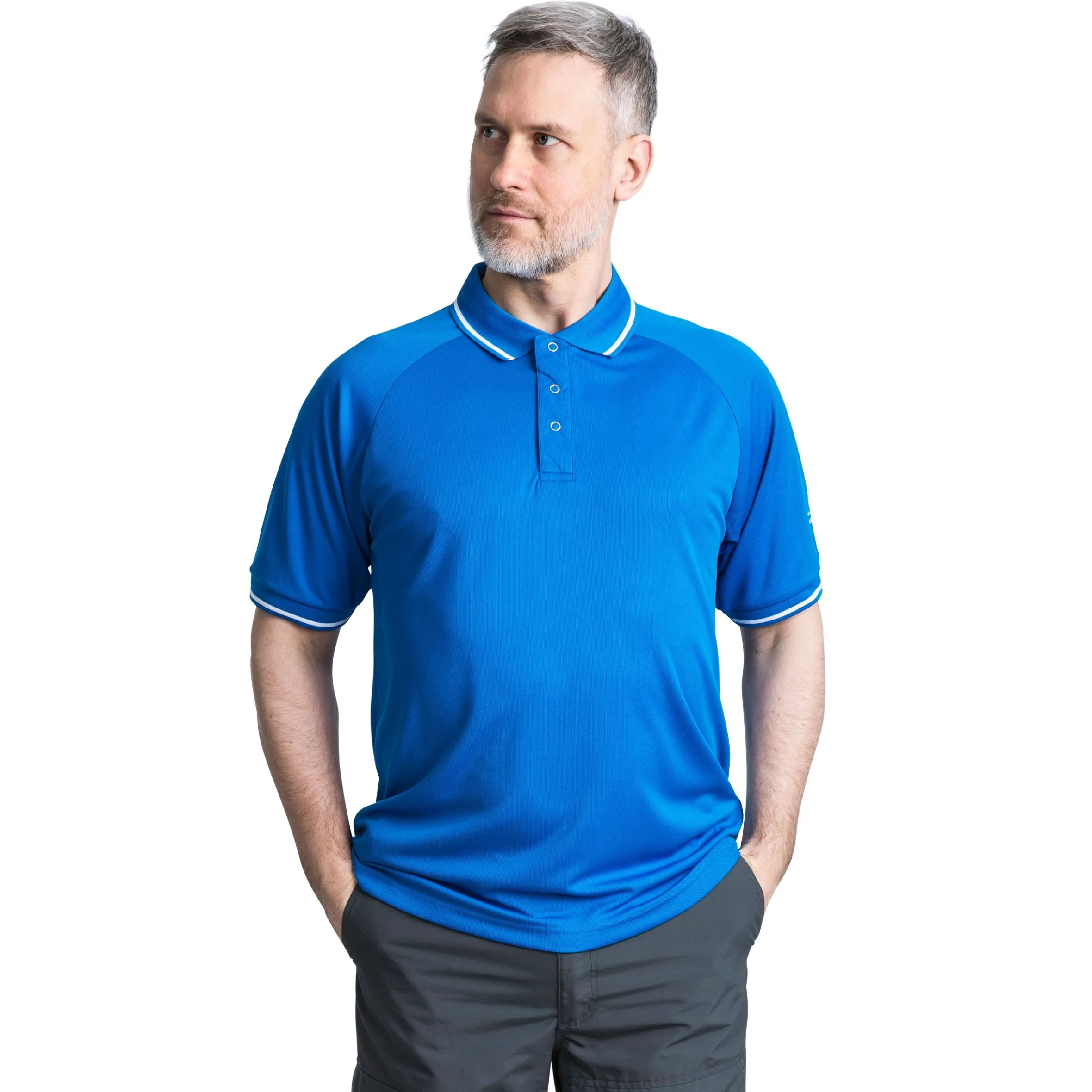 Trespass Men's Quick Dry Polo Shirt Bonington