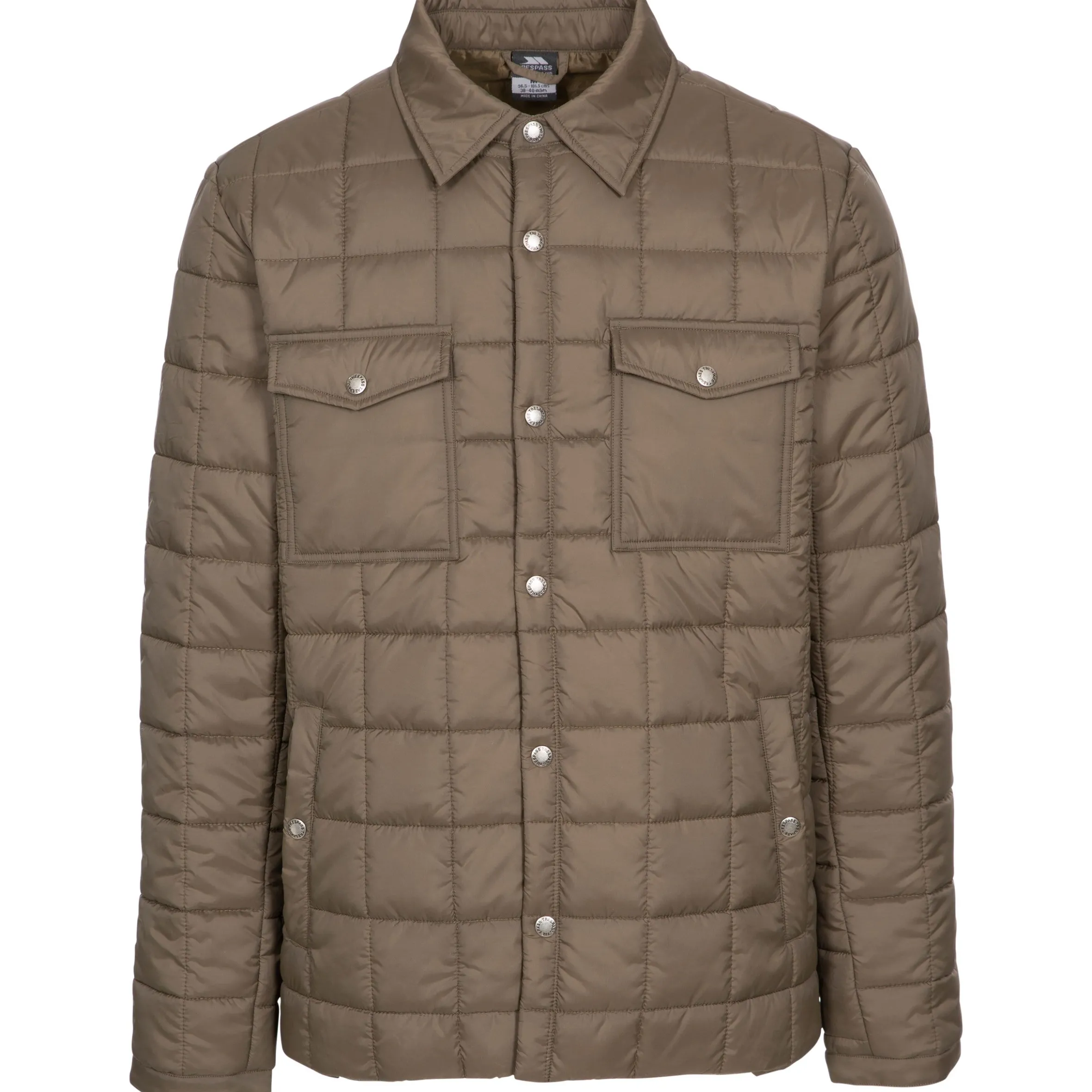 Trespass Men's Quilted Jacket Hullford