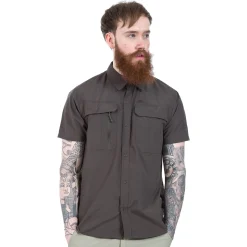 Trespass Men's Short Sleeve Mosquito Repellent Shirt Colly