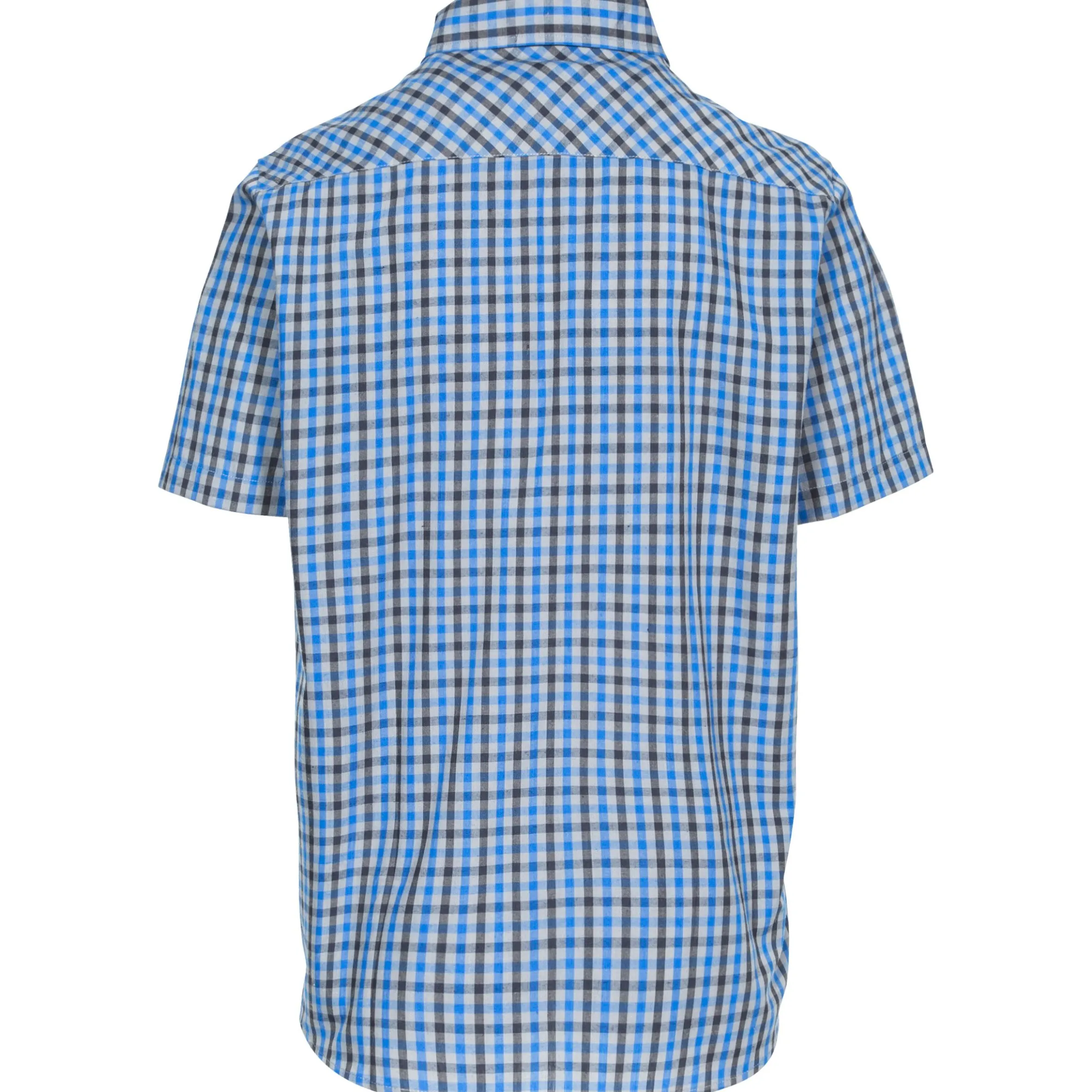 Trespass Men's Short Sleeve Checked Shirt Juba
