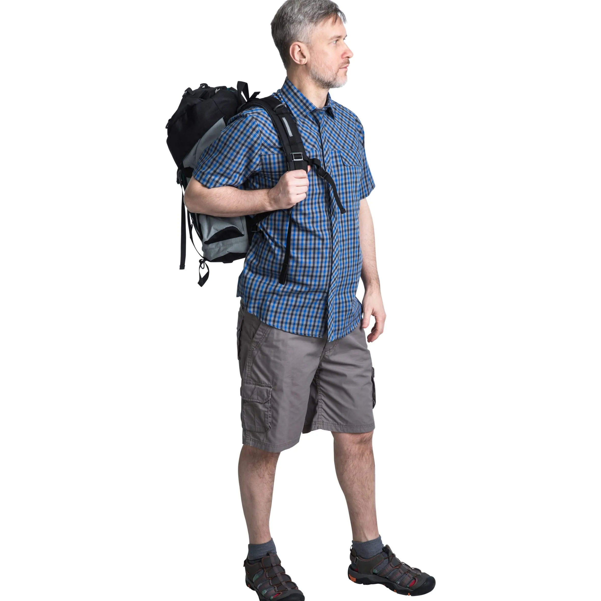 Trespass Men's Short Sleeve Checked Shirt Juba