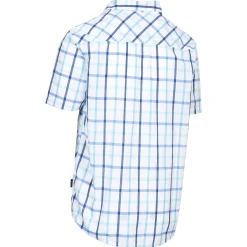 Trespass Men's Short Sleeve Checked Shirt Arviat