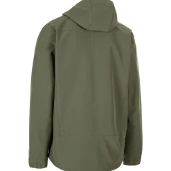Trespass Mens Softshell Jacket Zip Pockets Chin Guard Marlon