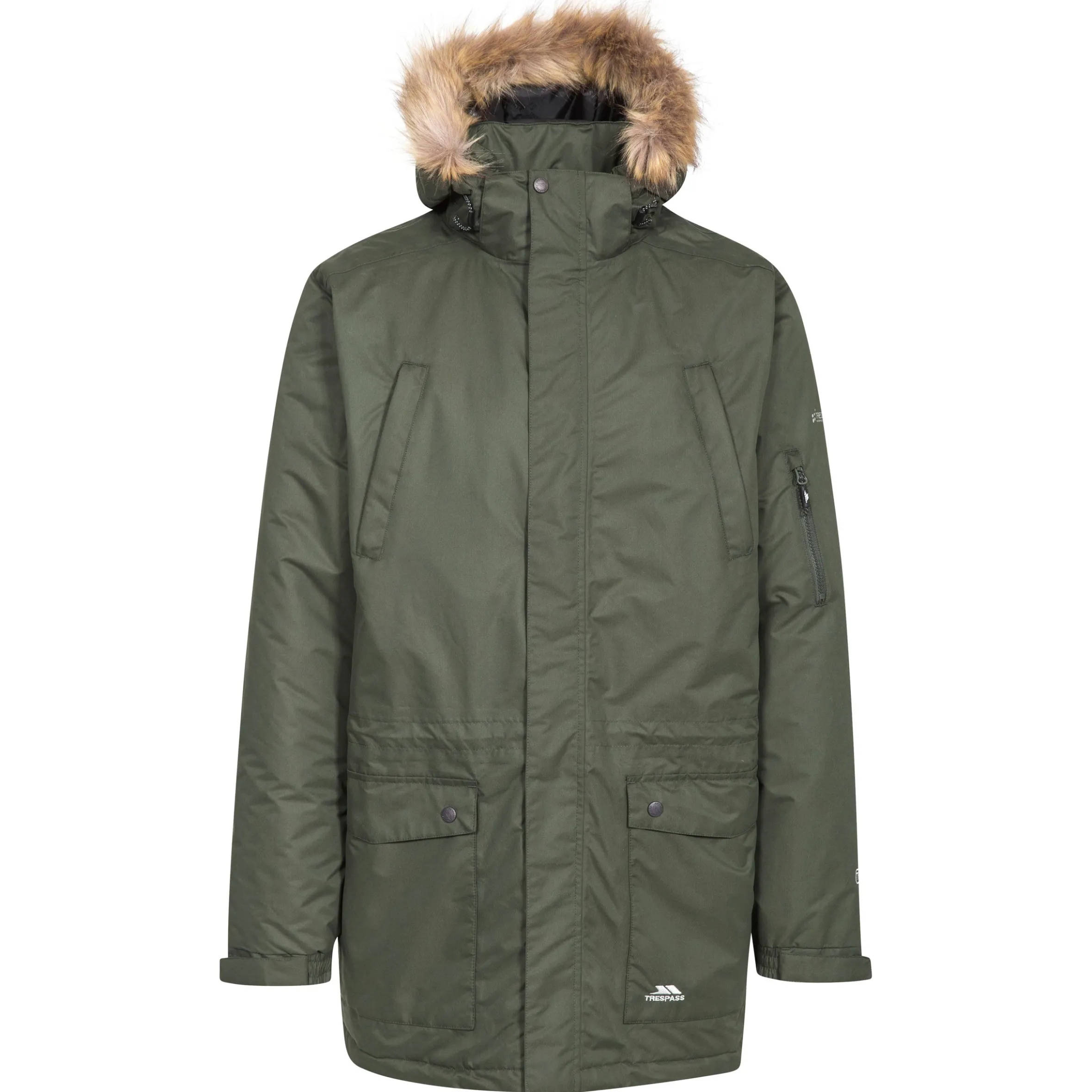 Trespass Men's Waterproof Parka Jacket Jaydin