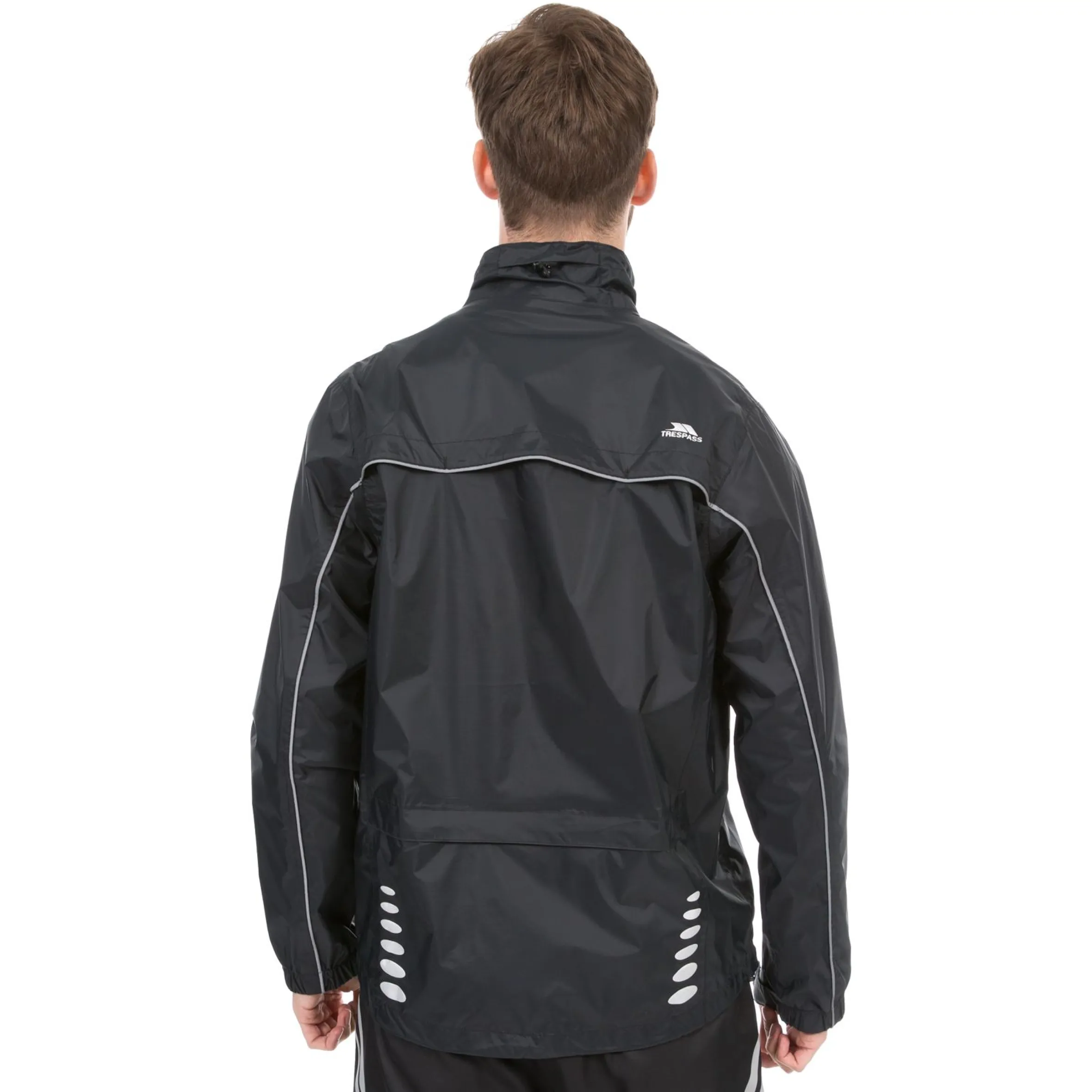 Trespass Men's Waterproof Cycling Jacket Axle