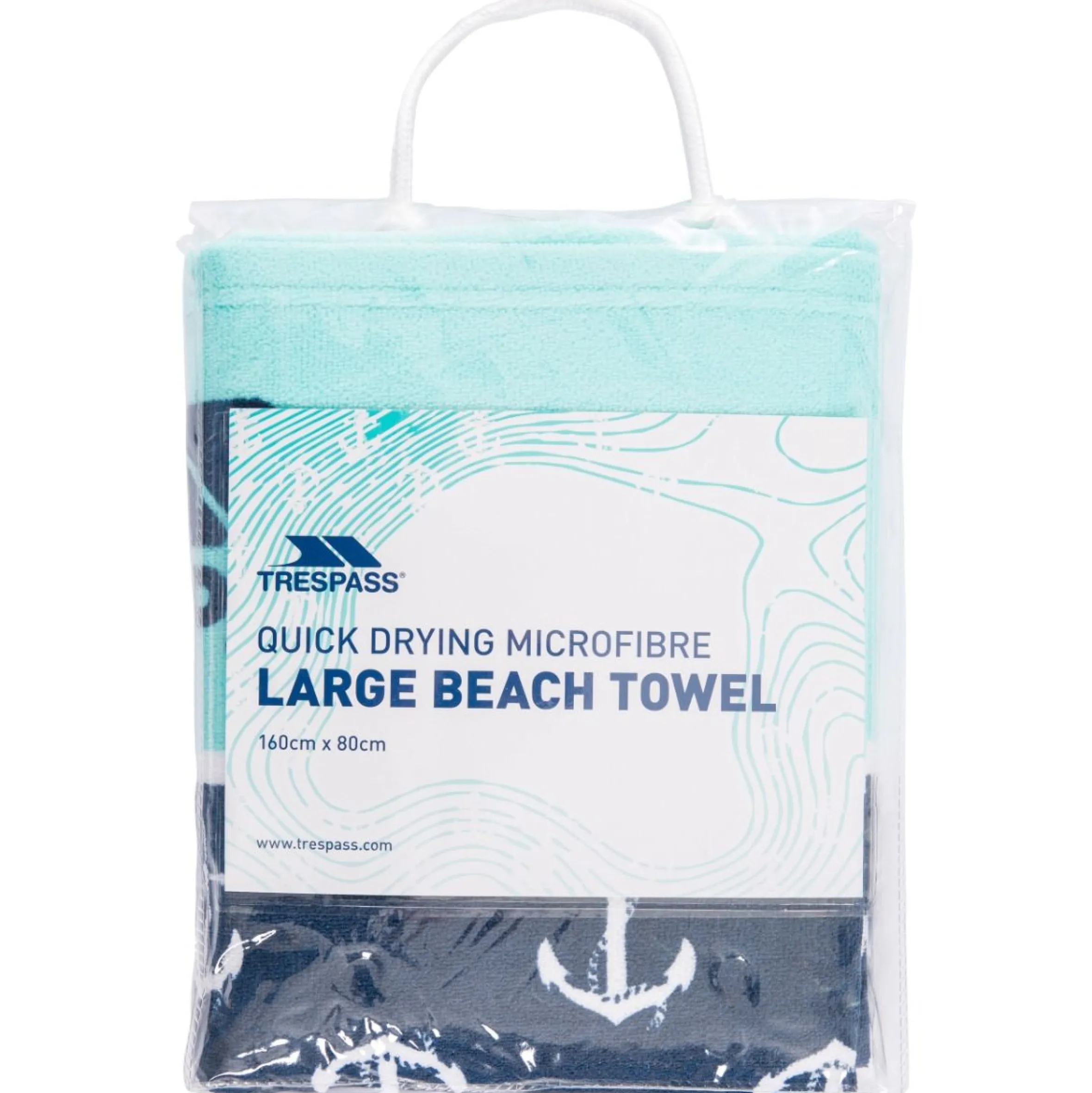 Trespass Printed Beach Towel Hightide