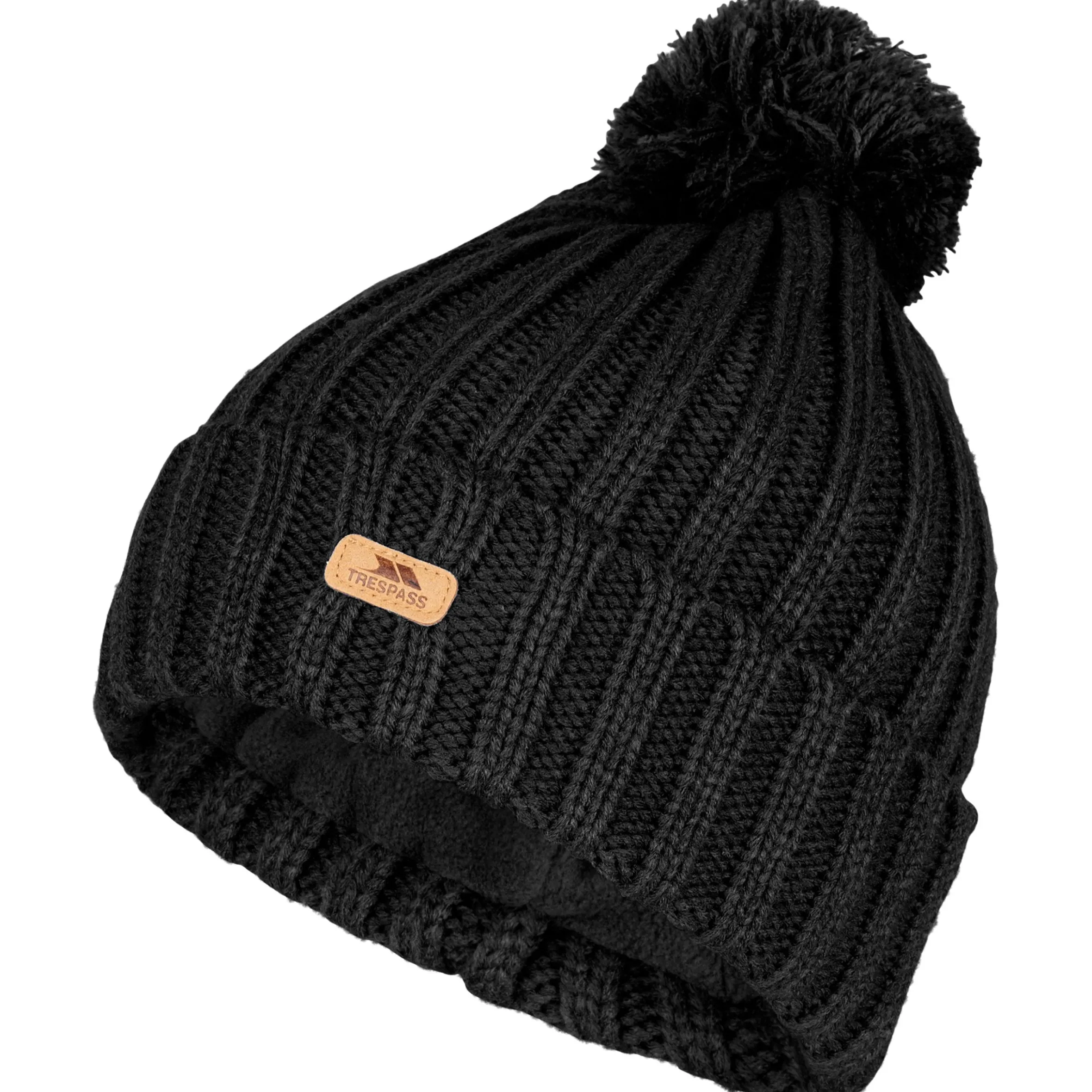 Trespass Unisex Bobble Hat Thorns