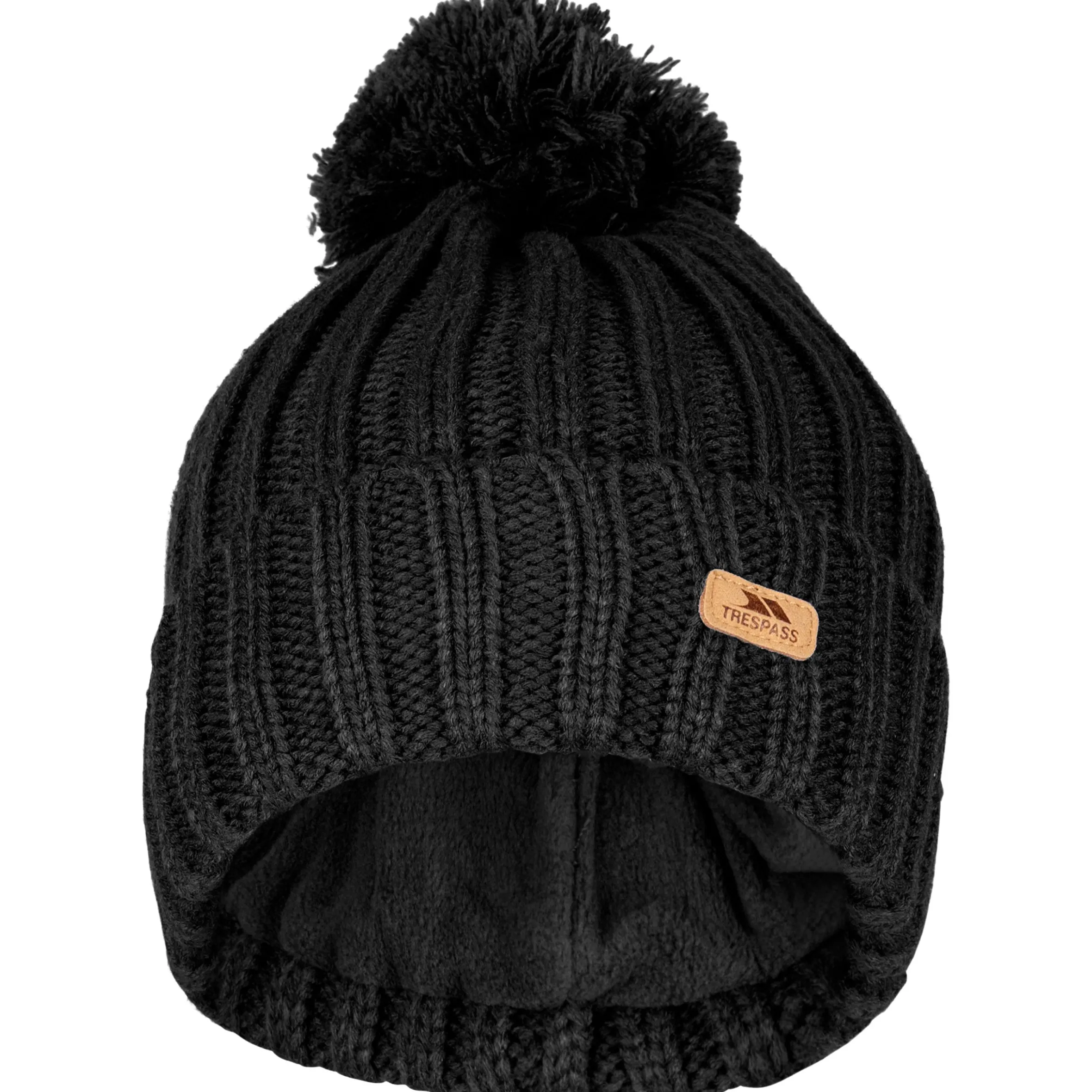 Trespass Unisex Bobble Hat Thorns