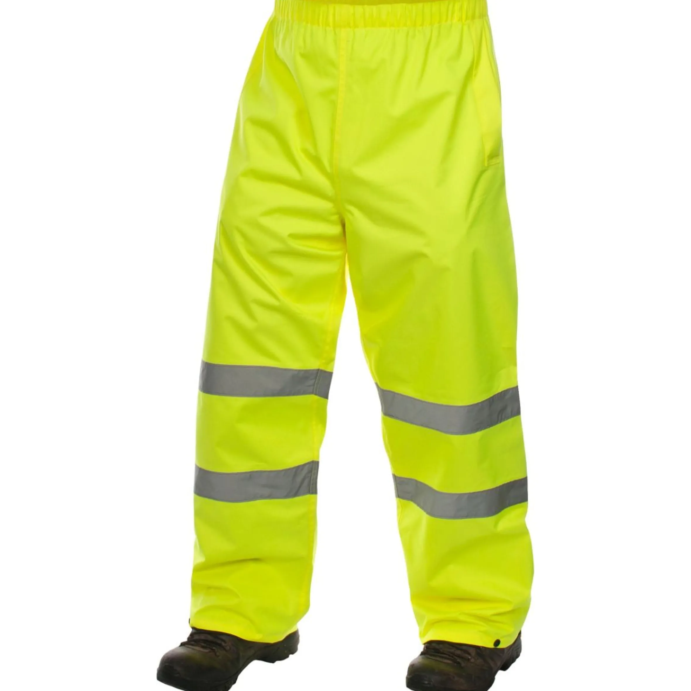 Trespass Unisex Hi Vis Waterproof Trousers Tomo