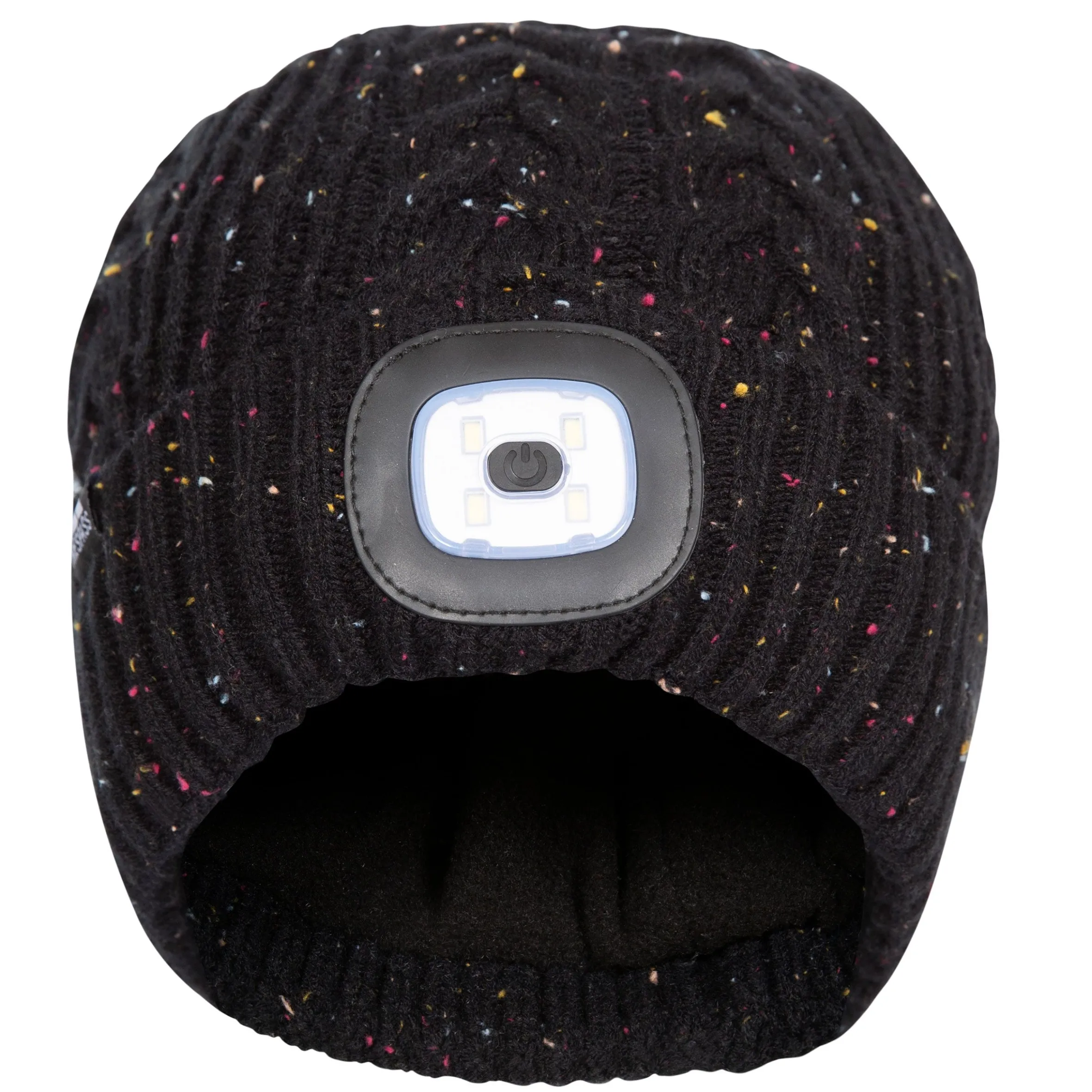 Trespass Unisex Rechargeable LED Beanie Hat Dazzle