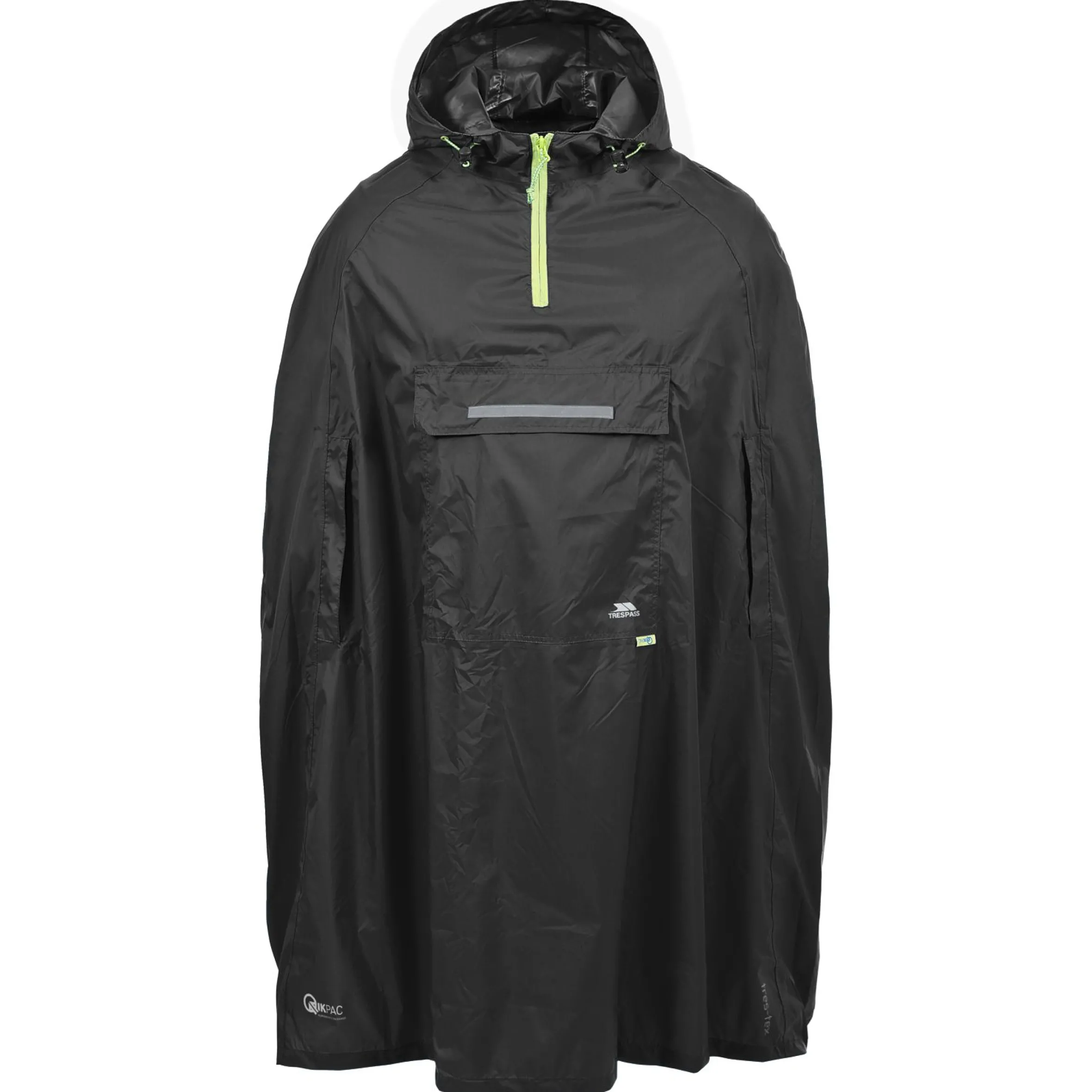 Trespass Unisex Waterproof Poncho Qikpac