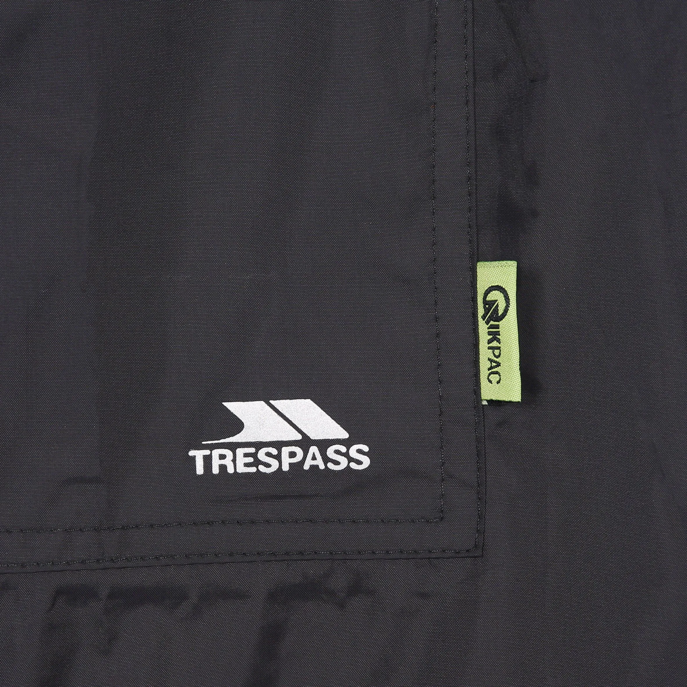Trespass Unisex Waterproof Poncho Qikpac