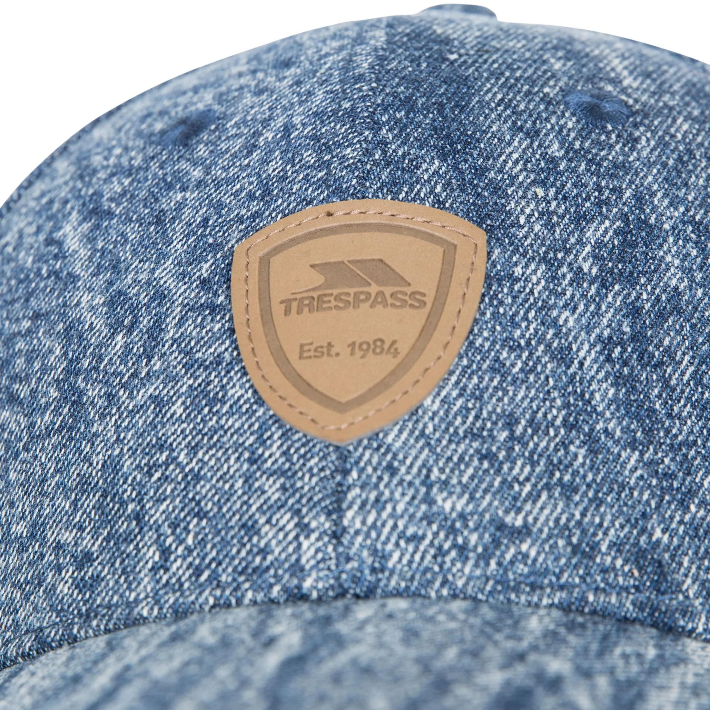 Trespass Unisex Woven Denim Baseball Cap Barney