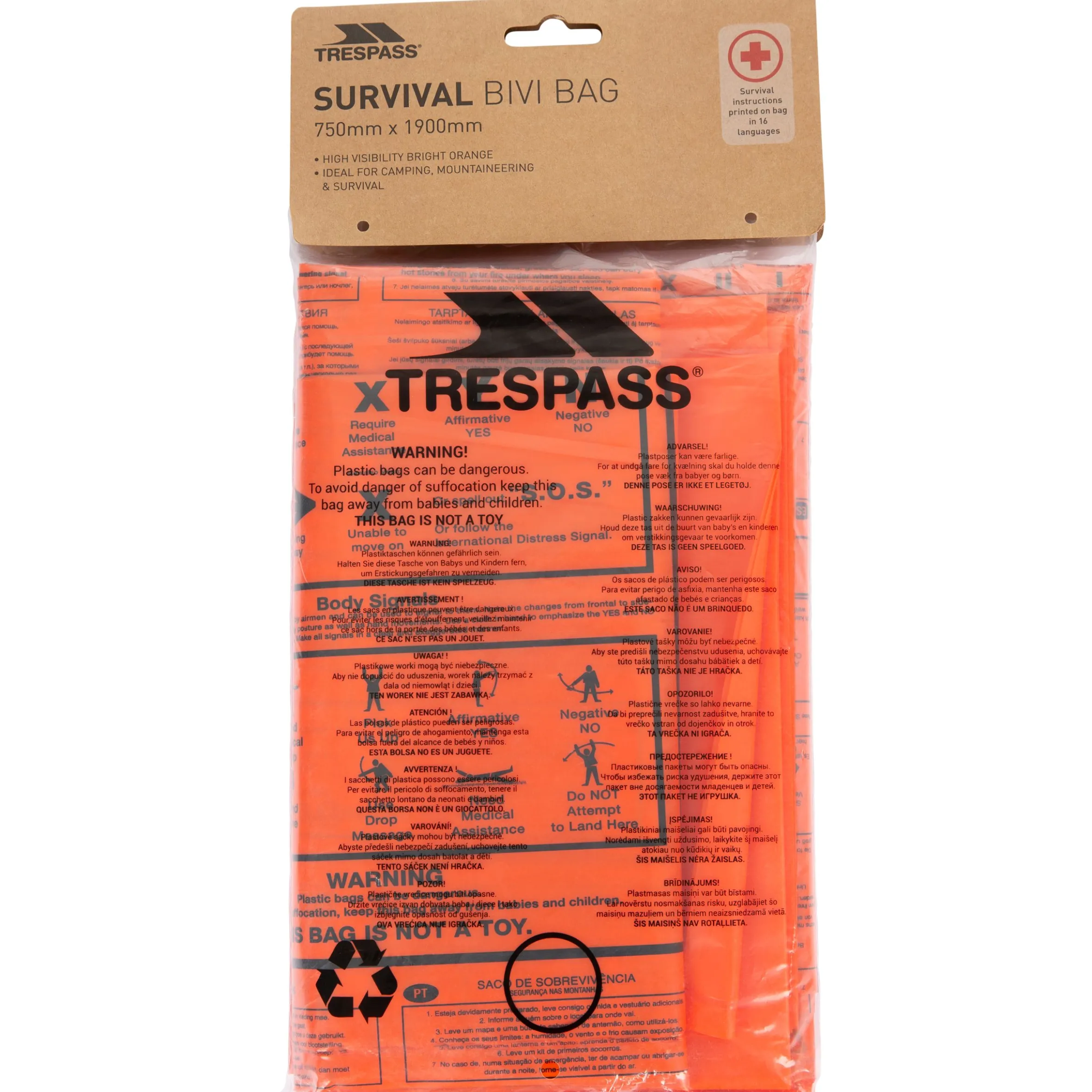 Trespass Vis Survival Bag Hi