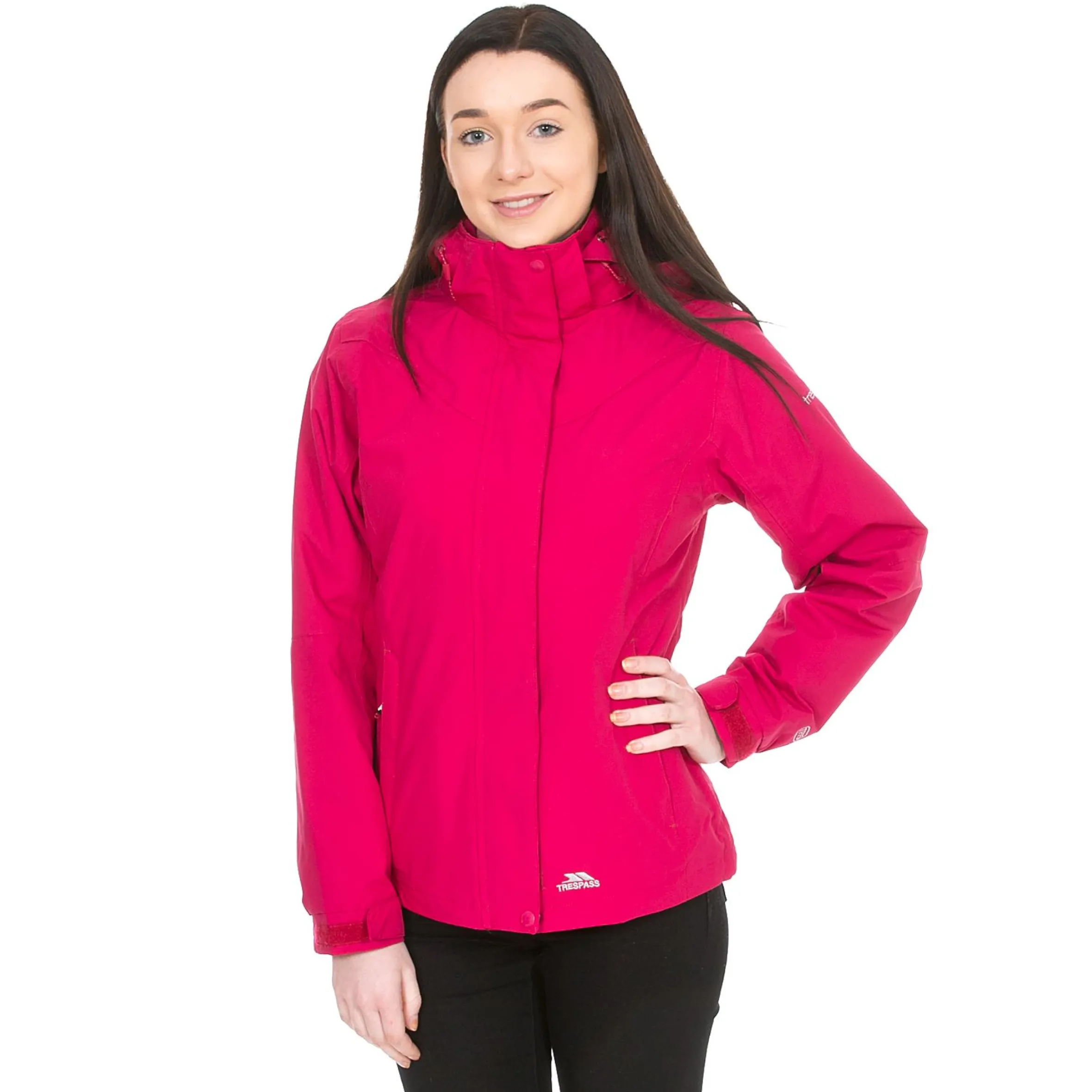 Trespass Womens 3 in 1 Jacket Hooded Madalin
