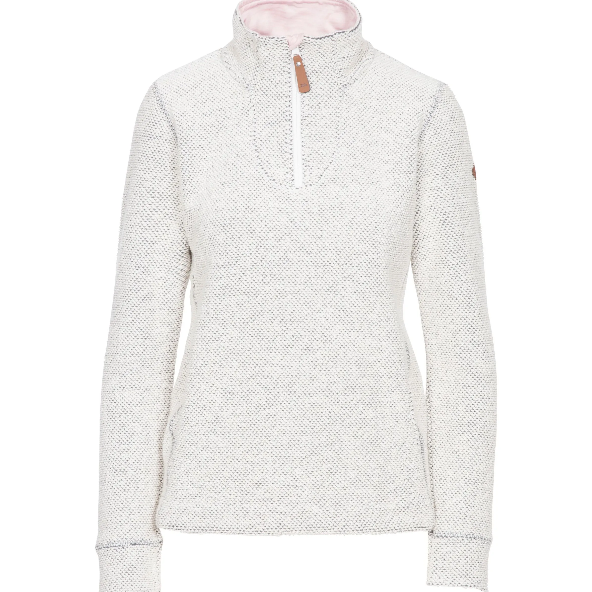 Trespass Women's 1/4 Zip Fleece 2 Side Pockets Ronette