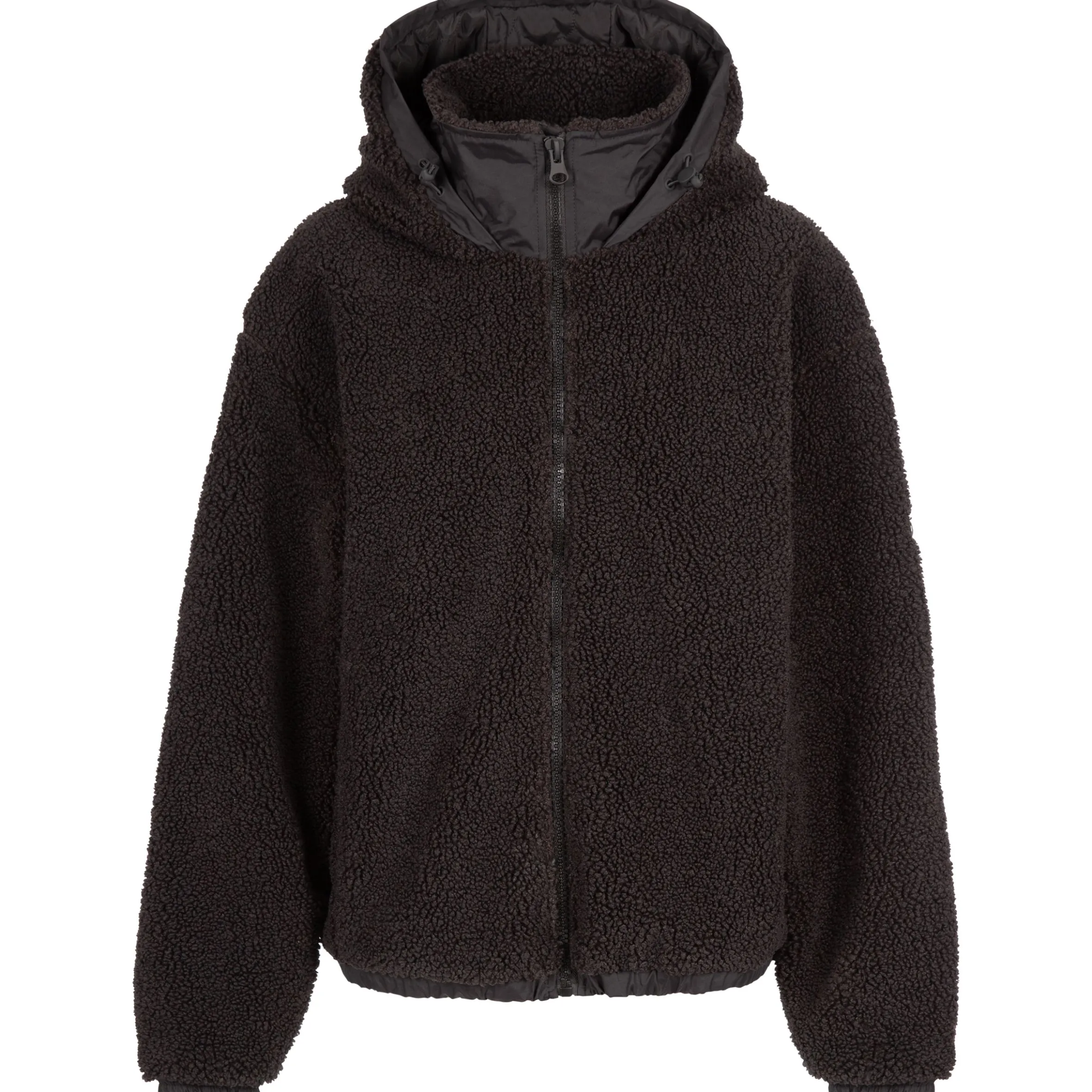 Trespass Womens Casual Sherpa Jacket Burly