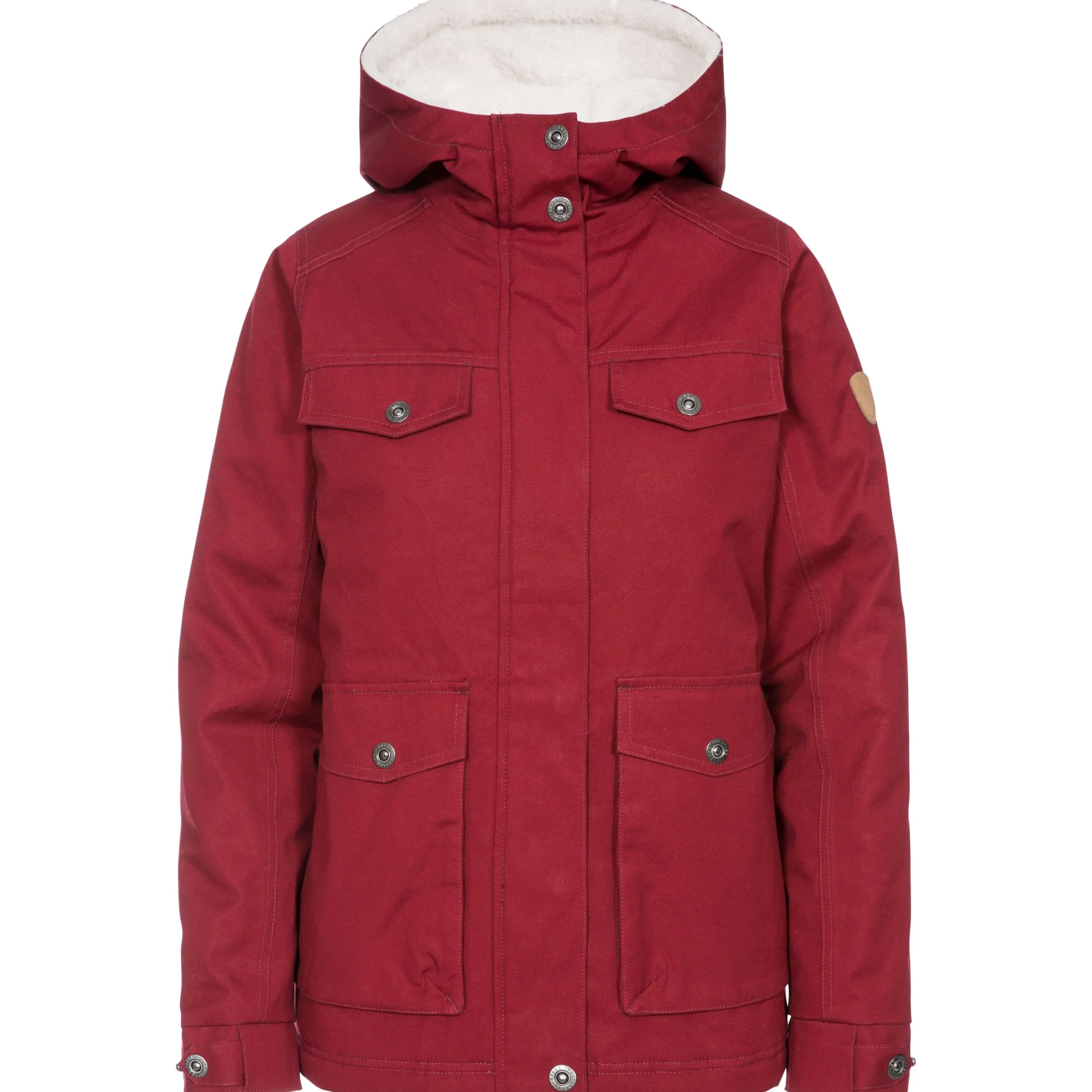Trespass Womens Fleece Lined Waterproof Jacket Devoted
