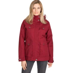 Trespass Womens Fleece Lined Waterproof Jacket Devoted