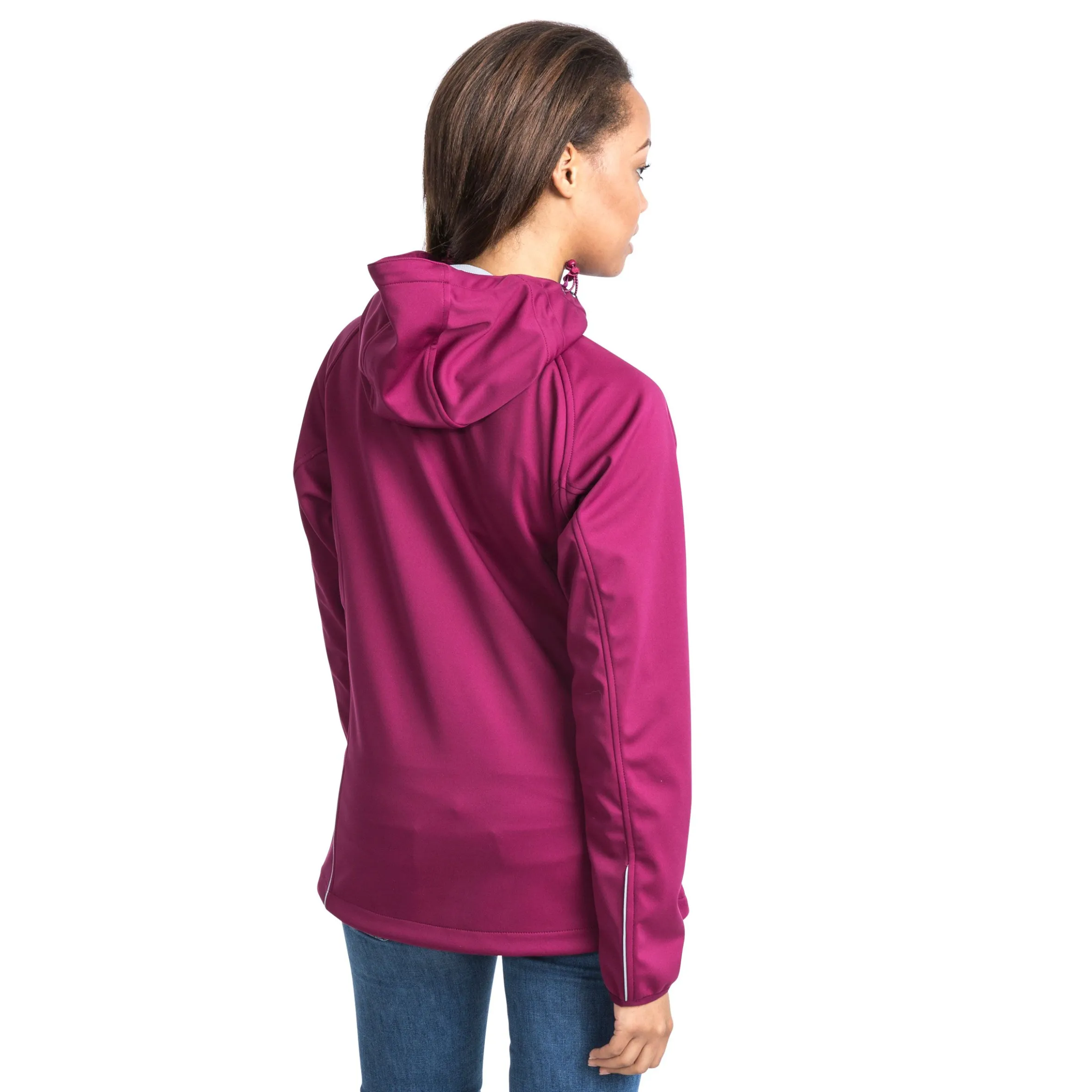 Trespass Womens Hooded Softshell Jacket Sisely