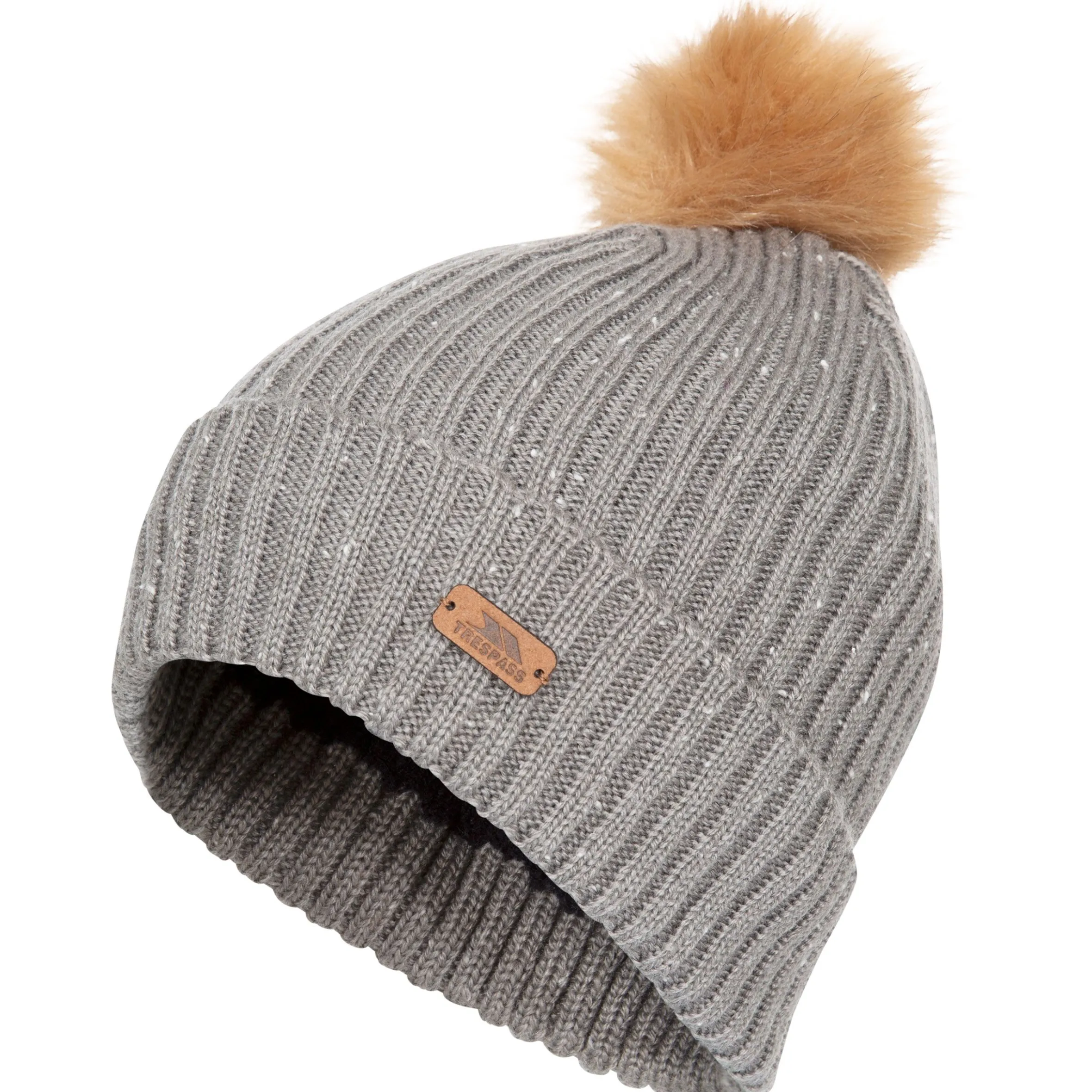 Trespass Womens Knitted Bobble Hat McNally