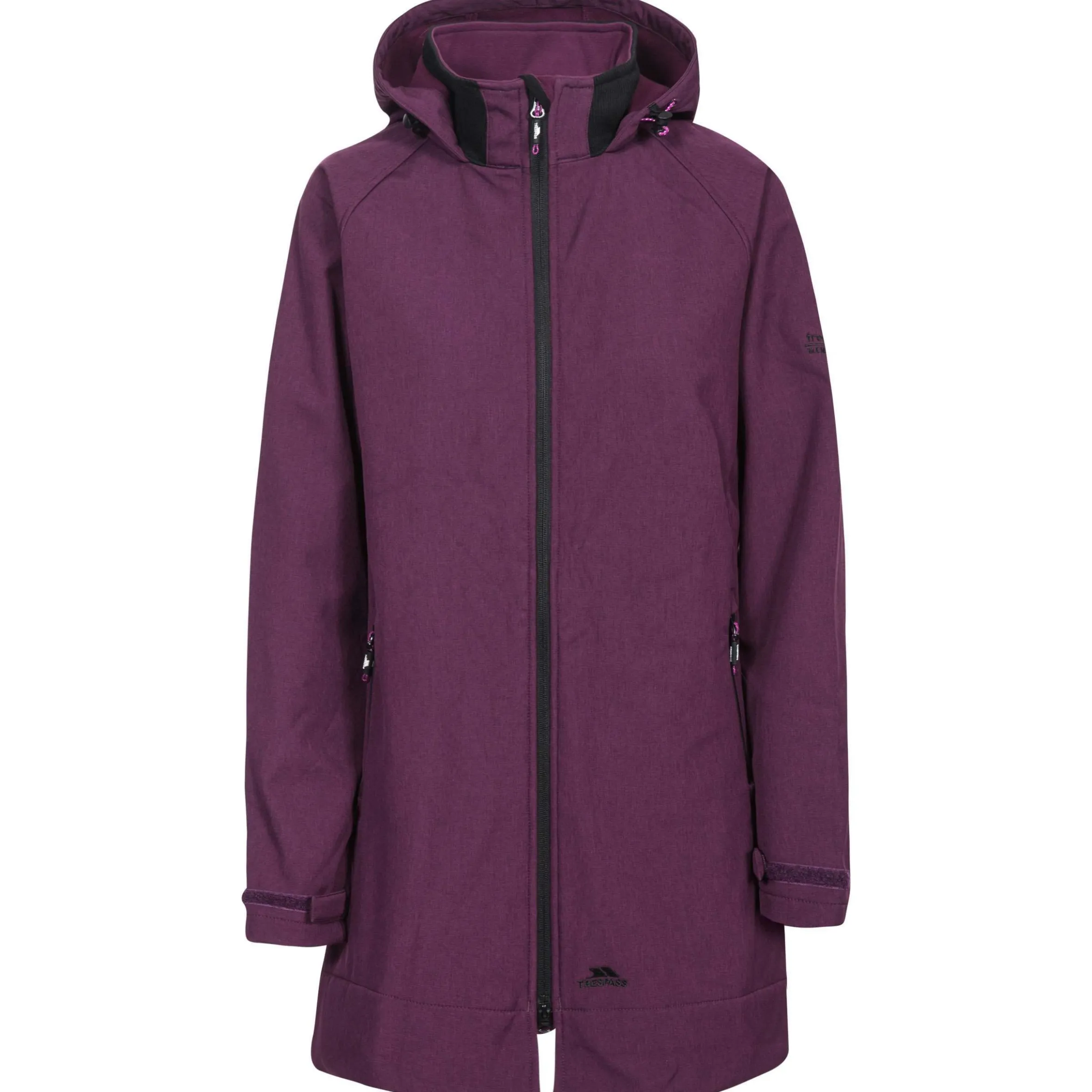 Trespass Womens Softshell Jacket Long Maeve