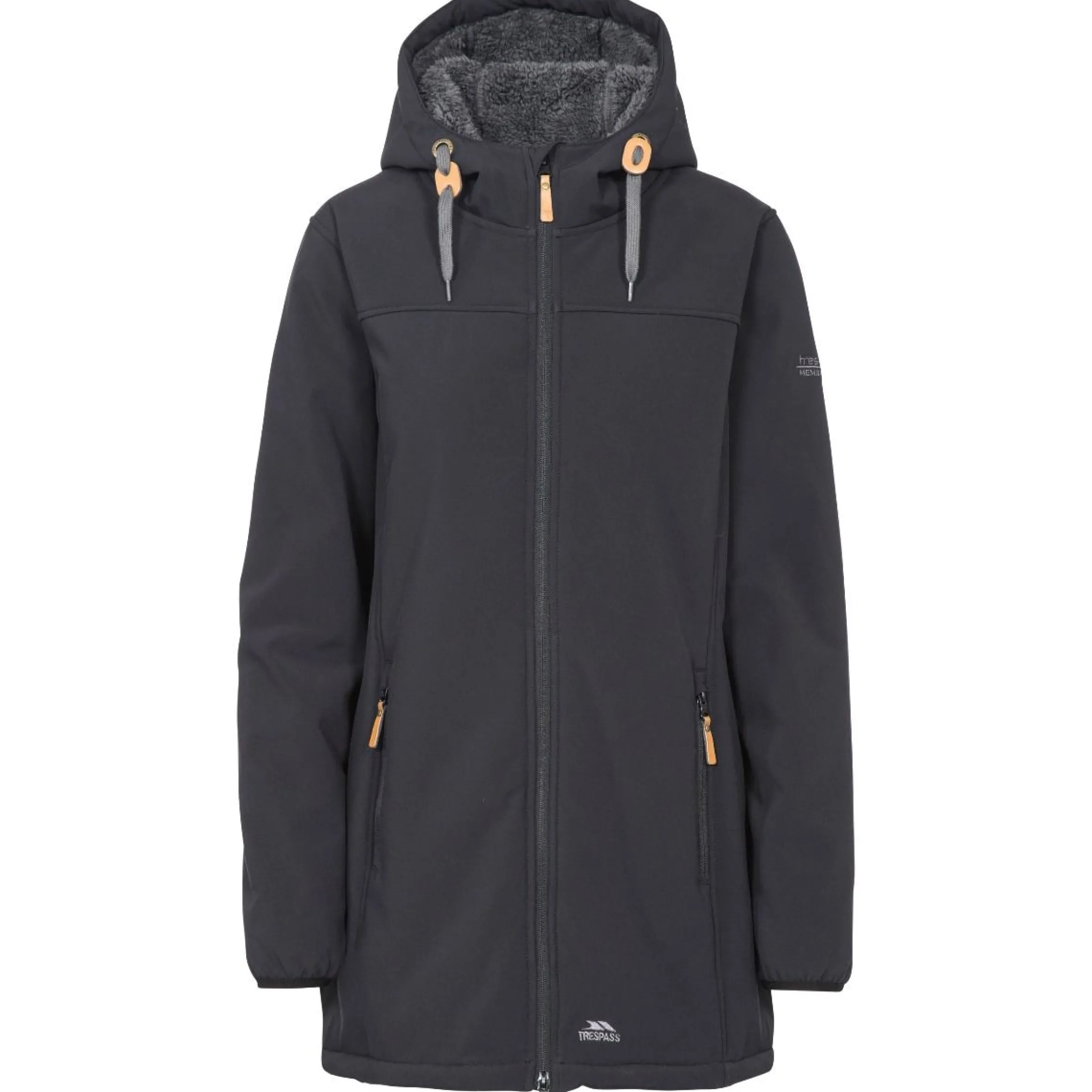 Trespass Womens Softshell Jacket Hooded Kristen