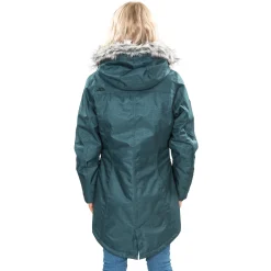 Trespass Womens Waterproof Parka Jacket Thundery