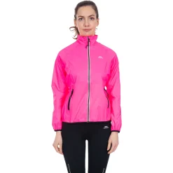 Trespass Womens Waterproof Packaway Jacket Beaming