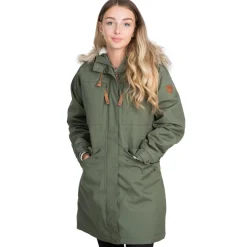 Trespass Womens Waterproof Parka Jacket Faithful