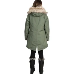Trespass Womens Waterproof Parka Jacket Faithful