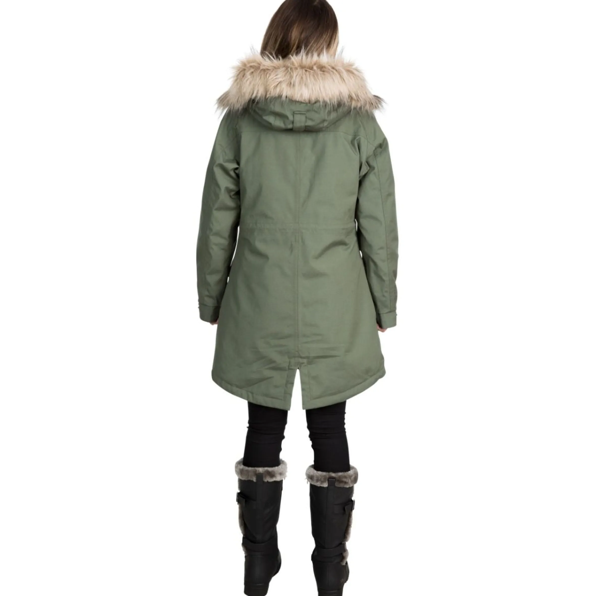 Trespass Womens Waterproof Parka Jacket Faithful