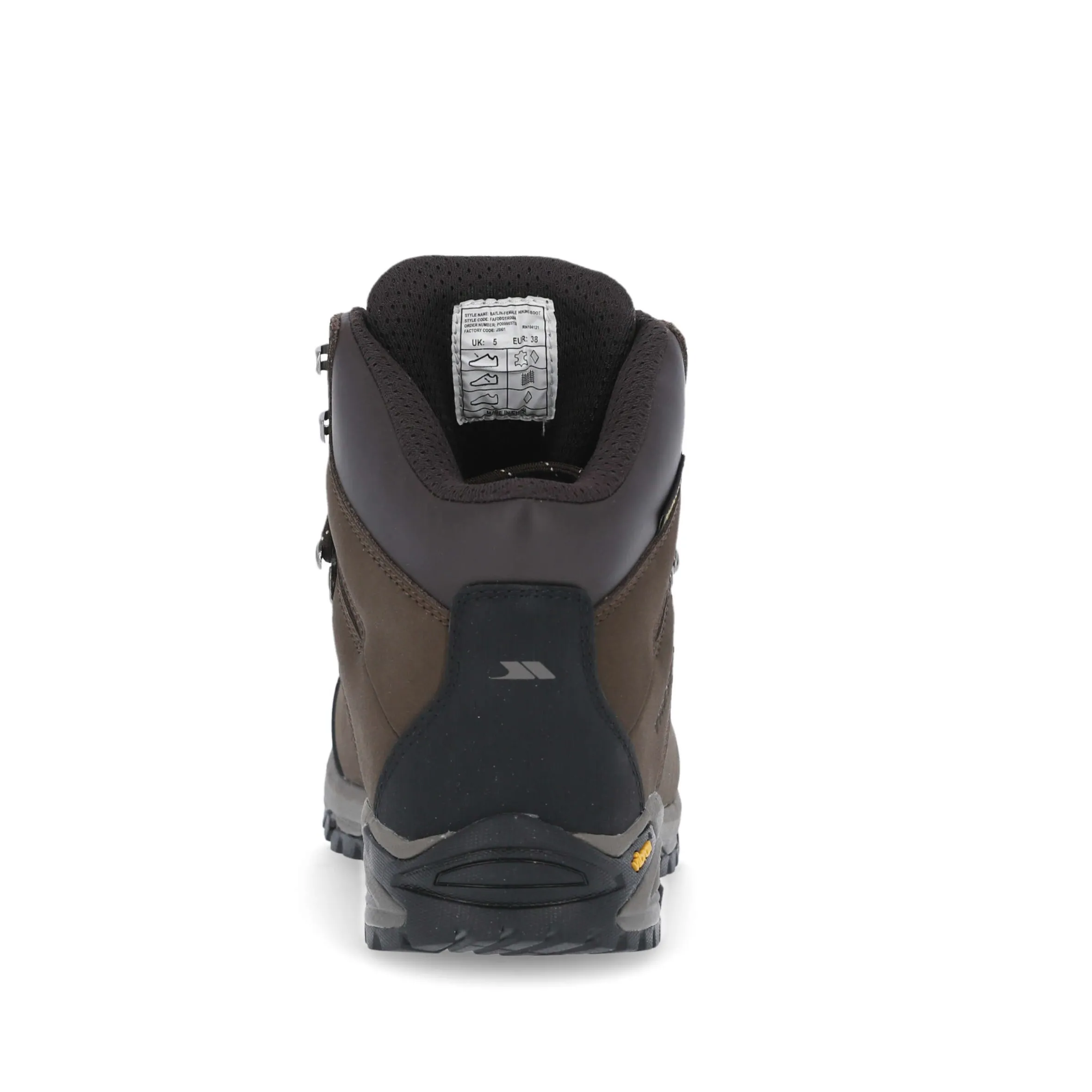 Trespass Womens Waterproof Vibram Walking Boots Baylin