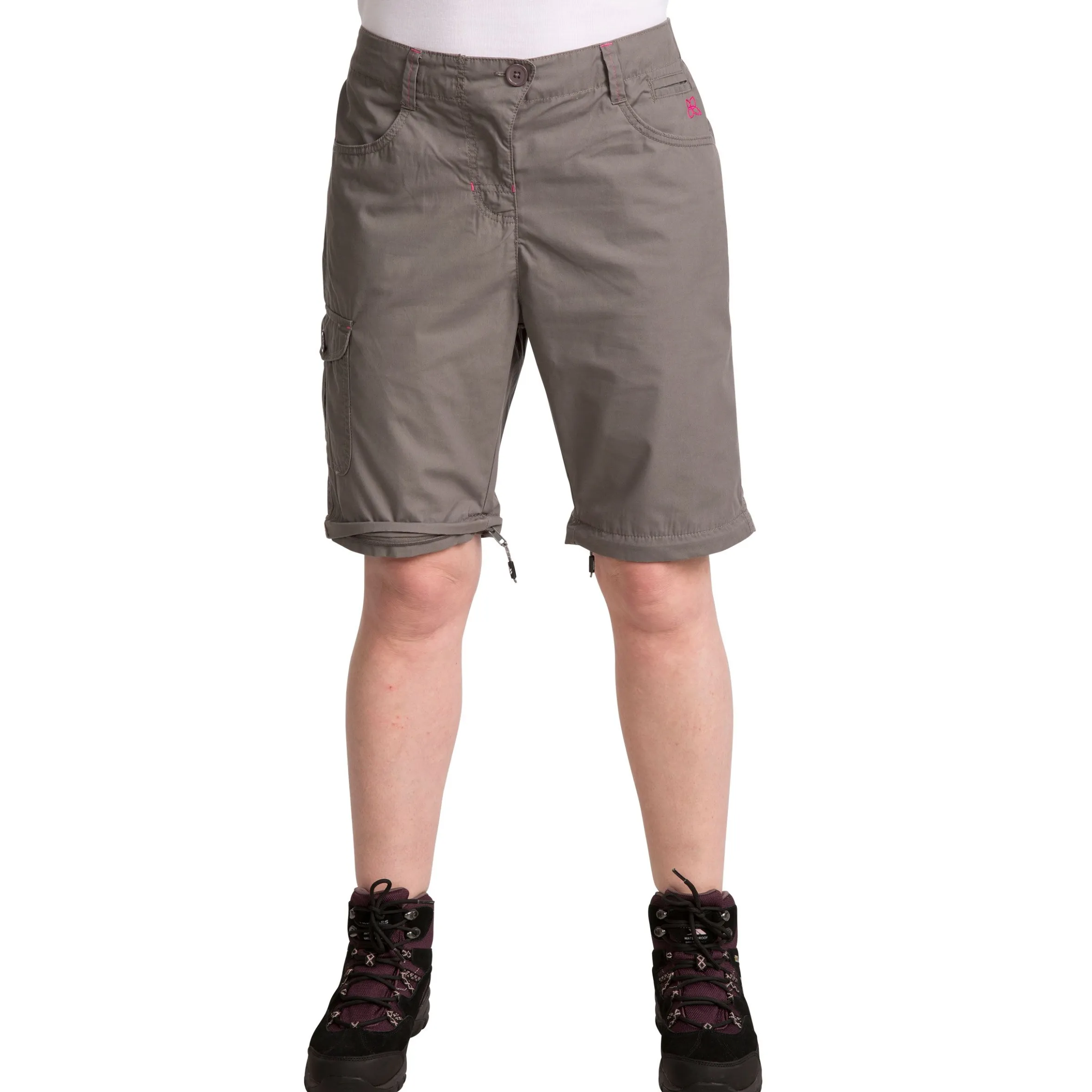 Trespass Womens Zip Off Cargo Trousers Rambler