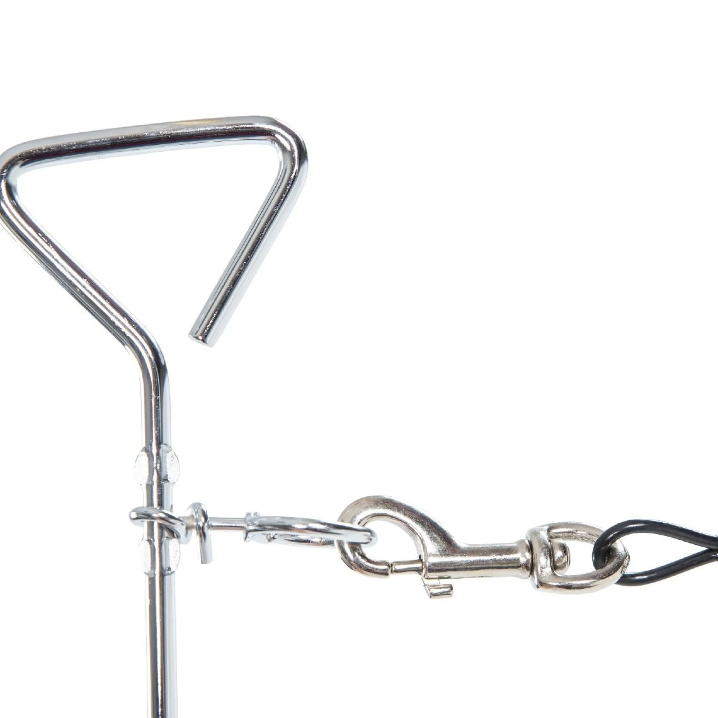 Trespaws Dog Tie Out Stake with Cable Tether