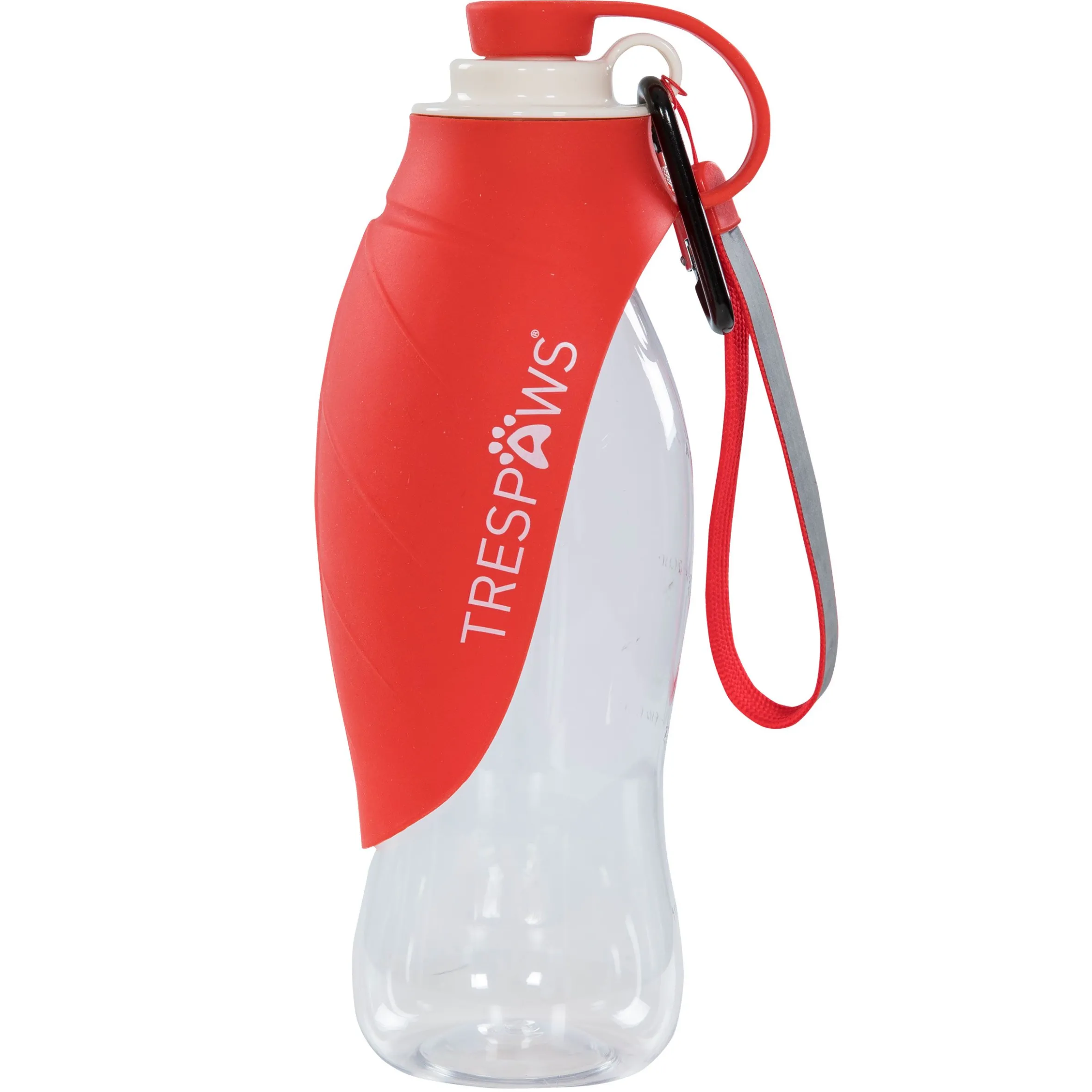 Trespaws Dog Water Bottle with Drinking Bowl Tamu