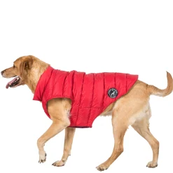 Trespaws Large Down Dog Jacket in Red Dogby