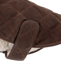 Trespaws Large Quilted Dog Jacket in Bark Artemis