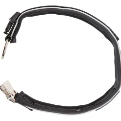 Trespaws Large Reflective Soft Touch Dog Collar in Black Keira