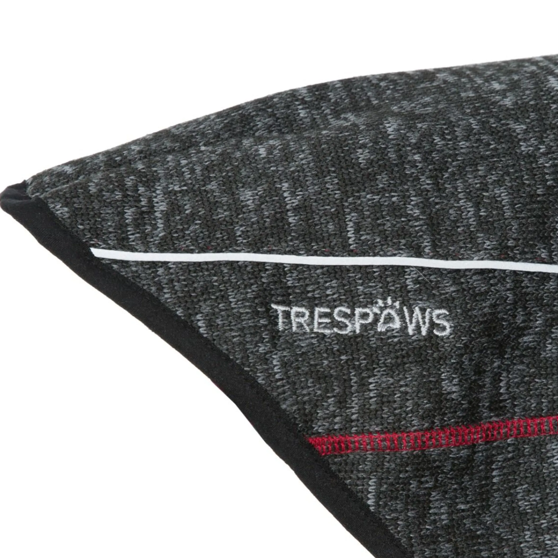 Trespaws Large Windproof Dog Fleece AT300 in Black Melange Boomer