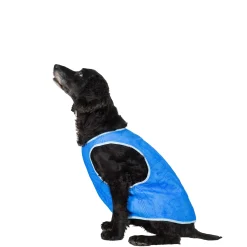 Trespaws Medium Dog Cooling Vest in Sapphire Alaska