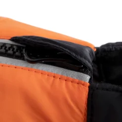 Trespaws Small Dog Jacket Beedle - Black & Burnt Orange