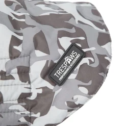 Trespaws XS Camo Dog Printed Raincoat in Grey Charly