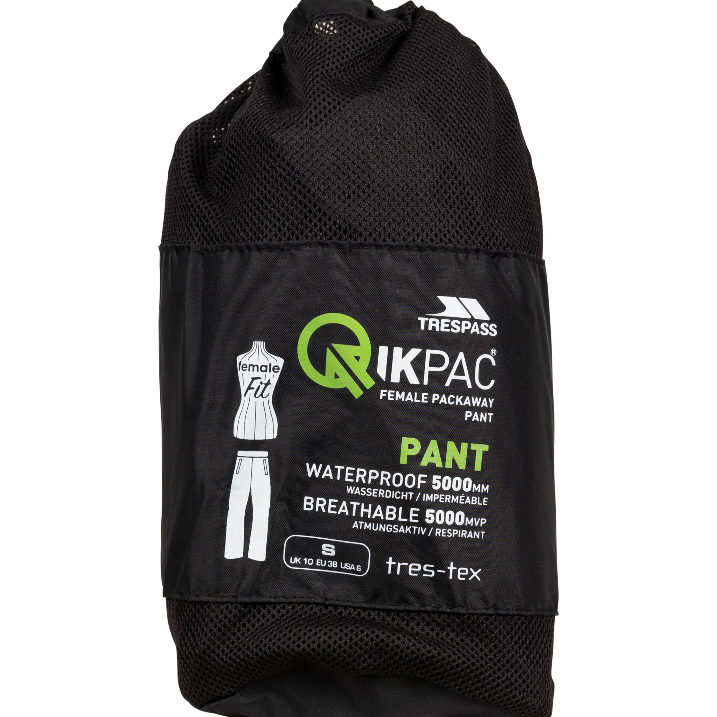 Women's Packaway Trousers TP75 Qikpac Pant