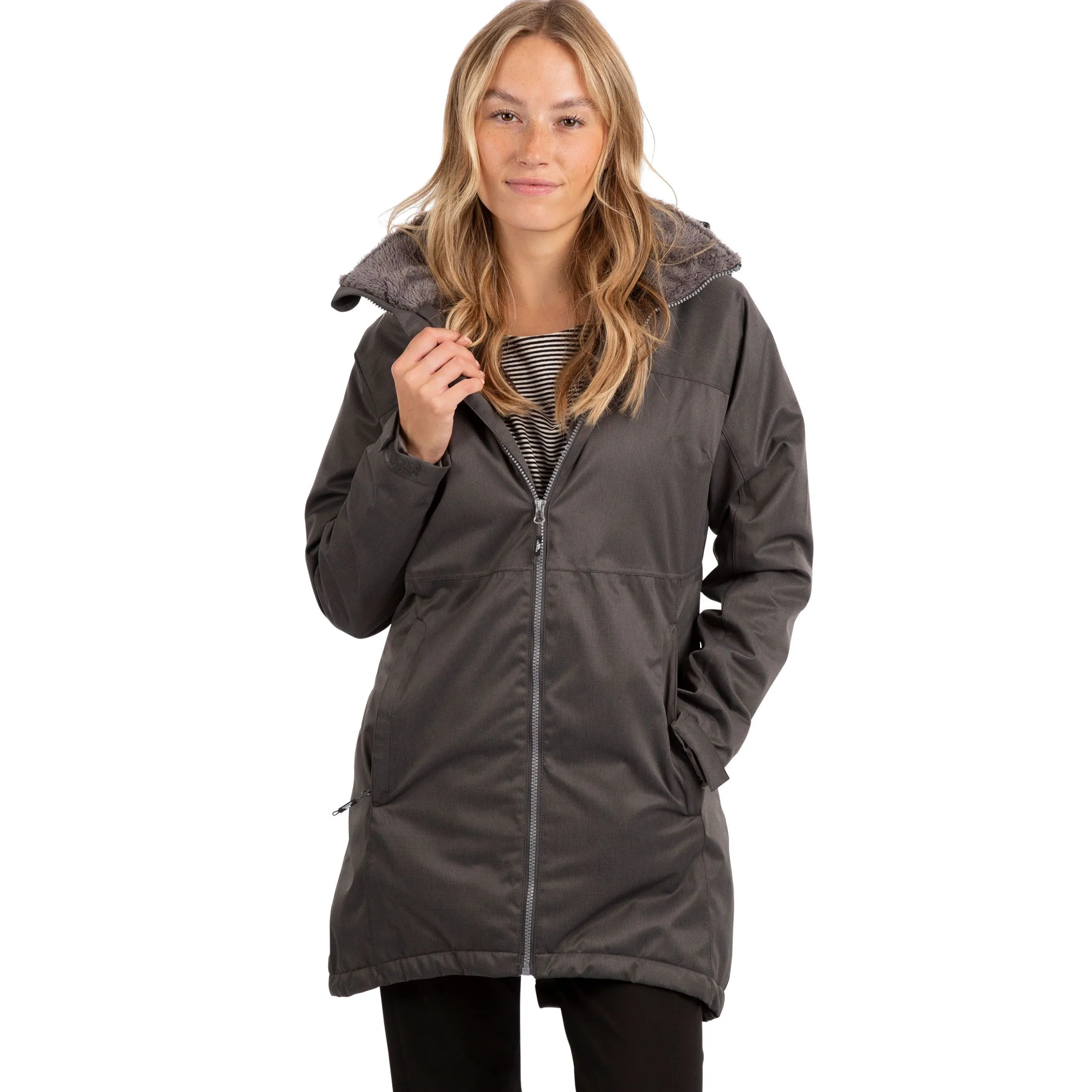 Women's Waterproof Jacket TP75 Wintry